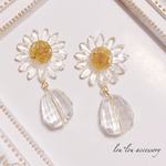 ひまわり♡ドライフラワー  ピアス