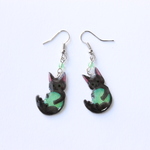 ※オーダー品    黒猫のピアス
