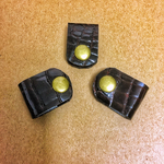 【送料無料】牛革 イヤホン コードクリップ 