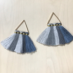 MIXCOLOR TASSEL FRINGE GOLD TRIANGLE PARTS