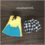 猫さんＡラインワンピセット　＊ブライス　blythe＊　
