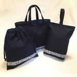 atsu☆様専用オーダー品♡レッスンバッグ・上履き袋・体操着袋・リバティ・カーズ・受注、オーダー可・入園入学・お受験に
