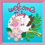Welcome Baby:コウノトリ
