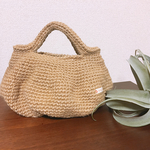 受注制作！シンプルかわいい麻バッグ