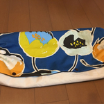 【お値下げsale中】大花柄エルゴ収納カバー