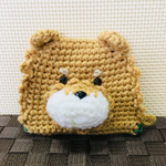 ポメラニアン編みぐるみパターカバー
