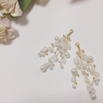 再販！かすみ草風 小枝アクセサリー ブライダル