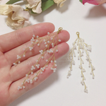 かすみ草風 小枝アクセサリー
