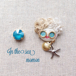 In the sea  momonピアス/イヤリング