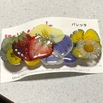 【☆送料込‼︎】フルーツとお花のバレッタ