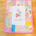 アニマル刺繍のミニマット