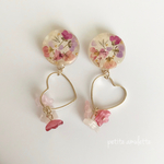 【再再再販】118 お花畑  イヤリング ピアス