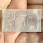 ミニメジェド様モールド(シリコンモールド型)