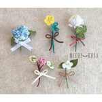 MICHI KUSA＊新作☆ヒメツルソバブローチ