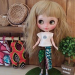 16 ネオブライス　アウトフィット　リカちゃん　洋服二点セット