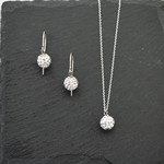 Swarovski Crystal Ball Necklace