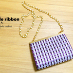 恋するスミレのリボンショルダーバッグ [tricot de ribbon]