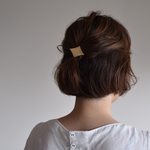 真鍮　ヘアゴム　ダイヤ