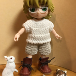 オビツ11  サマーニット(白)
