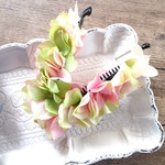 【SALE】紫陽花のバナナクリップ■ウォーターメロン