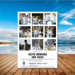 人気！結婚式　ウェルカムボード（A1/B2/A2/B3/A3/B4/A4）