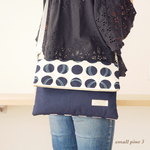 2way ショルダーバック サークル紺