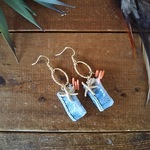 デニムピアス☆ヒトデ✕サンゴ