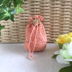 お役立ち！ミニ巾着＊アプリコット