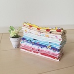 《3種類選べる☆4重ガーゼミニハンカチ》入園・入学・ベビーに！！