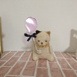 羊毛フェルト  風船猫さん🐱
