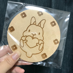 うさぎさんのコースター