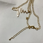 ドキドキ心電図ネックレス
