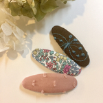 ミナペルホネンஐ リバティ パッチンピン 3点セット ⑅◡̈*キッズ&ベビー✦ฺプレゼントにも