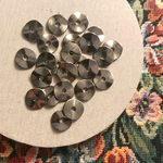 50pcs Handmade* 資材 B-329 wave rondel