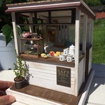 ドールハウス・カフェ小屋②