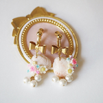 人魚姫のためいき♡イヤリング(ピアス)