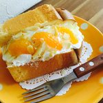 みかんのクリームサンドシフォン
