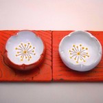 紅梅白梅豆皿Ａ