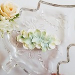 紫陽花のヘアクリップ又はバレッタ