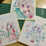 原画・ミニ色紙・各１点