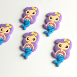超かわいい❤︎シリコン マーメイド  パーツ 5個 C