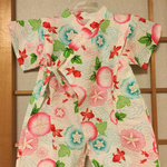 【開店価格】🌻夏祭りロンパース甚平