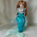 リカちゃん 人魚姫なりきりドレス(エメラルドグリーン)