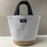 かごトートバッグ♡白レース