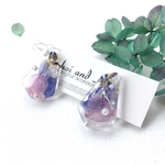 ボタニカル　紫陽花　  01　earring/pierce