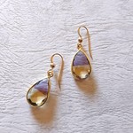 バイカラークォーツ/ピアス