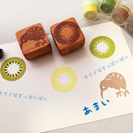 キウイのセットはんこ