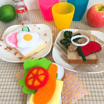 フェルトままごと･オープンサンドセット