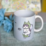 トイレねこのマグカップ #猫