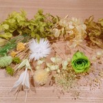 40 花材☆ハーバリウム☆プリザーブドフラワー☆アロマワックス☆キャンドル☆バラ